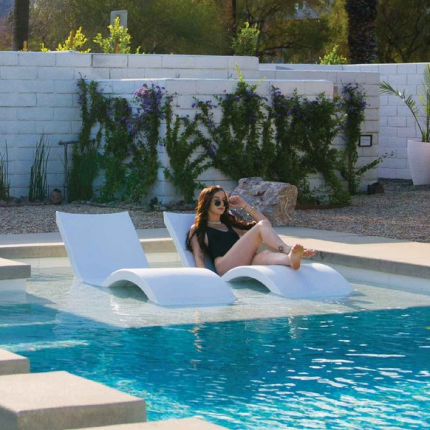 CF123 Swimming pool lounge chair