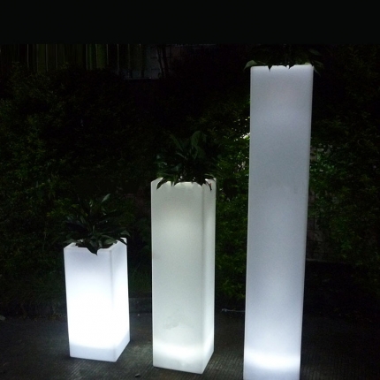 GD106+GD108+GD109 Luminous pillar flower pot